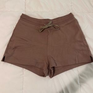 girlfriend collective sweat shorts